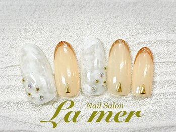 ラメール(La mer)/★ハンド定額ネイル★ ￥7700