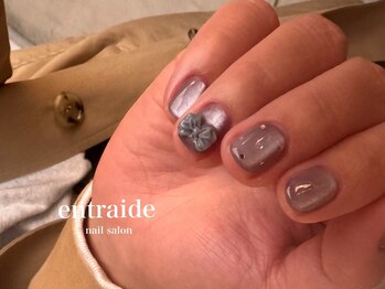 アントレッド(entraide)/うるうるリボンネイル