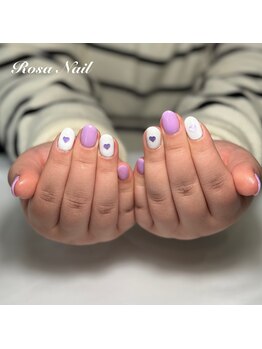 ローザネイル(Rosa Nail)/推しカラーで気分アップ