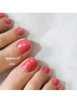 たゆ ネイル(たゆnail)/パラジェルワンカラーネイル