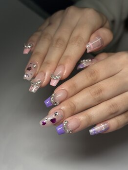 エクアネイルズ(Akuwa nails)/スカルプ◆150分アートやり放題