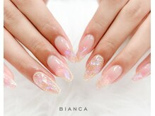 ビアンカ 府中店(Bianca)/ちゅるんワンホンネイル¥9000