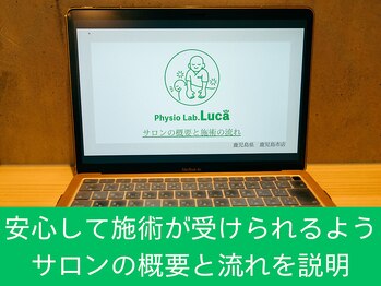 フィジオラボルカ 鹿児島 荒田(Physio Lab.Luca)/事前説明で不安を解消!