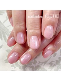 ラメピンクグラデーション！