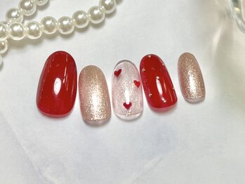 プティリボン 武蔵小金井店(PetitRibbon)/定額SimpleArt ハート