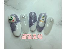 ぷるえむ/お正月ネイル