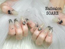 ネイルサロンソアレ(SOARE)/レオパード［町田/長さ出し］