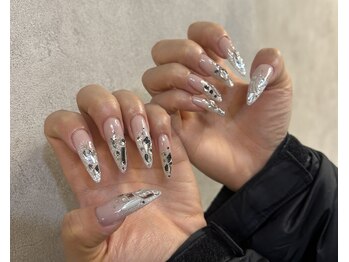 ザネクストシンサイバシ(The Next shinsaibashi)/ストーンアート　長さだし