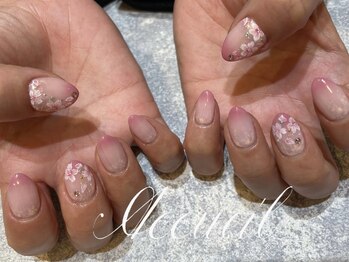 アクイユ 銀座店(ACCUEIL)/桜ネイル