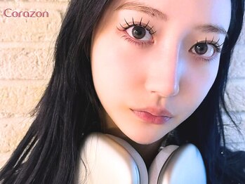 コラソン(corazon)の写真/奈良エリア人気☆韓国風／ワンホンデザインもお任せ。モチがいいナチュラルアイラッシュのデザイン力◎