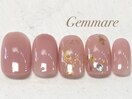 シンプルホイルメタリックネイル