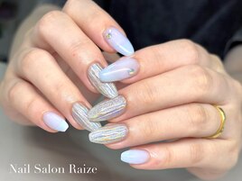 ユニコーン／キラキラネイル