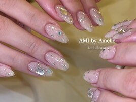 ビジューネイル:mikako