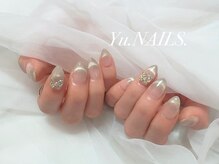 ユーネイルズ 恵比寿(Yu.NAILS.)/マグネットフレンチデザイン