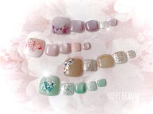 ハッピービューティー(Happy Beauty)/押し花フット6800円