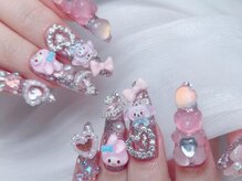 Lien nailsalon【長さだし専門店】パラジェル・フィルイン導入/長さだし｜地雷系ロングネイル