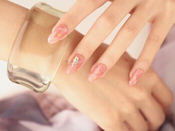 エムスラッシュ ソル センター南(M.SLASH SOL)/大人ピンクネイル