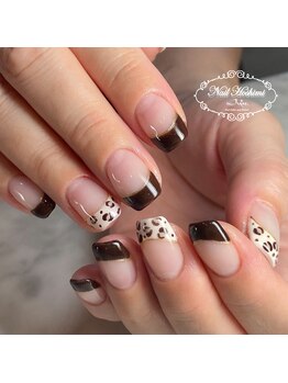 ジュジュ(Juju)/レオパード柄ネイル