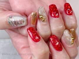 クリスマスネイルデザイン☆