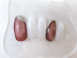 トレンドシンプルデザインネイル