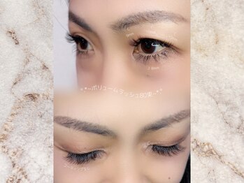 - eyelash salon - Lamour【ラムール】/＊ボリューム80束＋下 40本＊