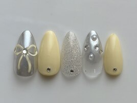 イエローリボンラメ¥7800