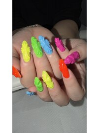 ネオン×クロムネイル♪