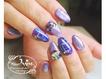 ジュジュ(Juju)/冬ネイル　ツイードネイル