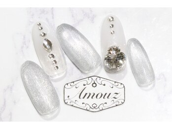 アモウズ(Amouz)/【テーマ:ブライダルネイル】1