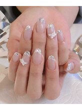 ローズ56(Rose56)/ガラスフレンチネイル