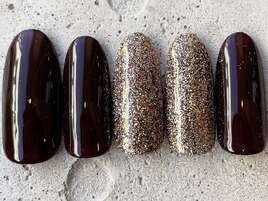 オフィスシンプルMIXラメ ¥7000