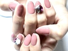 J&K/ピンクとVカット