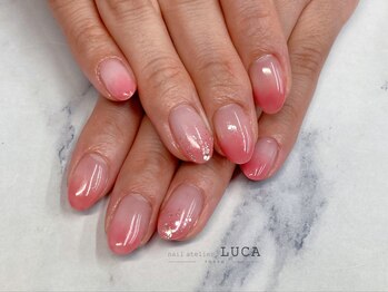 ネイルアトリエルカ(nail atelier LUCA)/M-368 大人グラデーションネイル