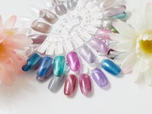 ルアナネイル(Luana_Nail)/マグネット×フラッシュネイル