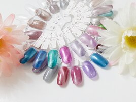 マグネット×フラッシュネイル