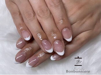 ネイル ボンボニエール 京阪シティモール天満橋店(Nail bonbonniere)/フレンチネイル