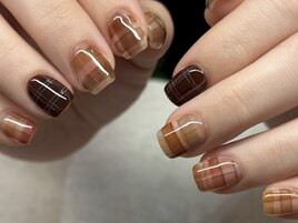 チェック柄art【mana】