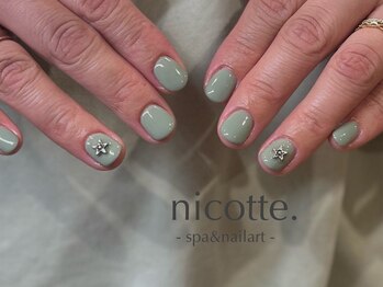 ワンカラー/シンプルネイル