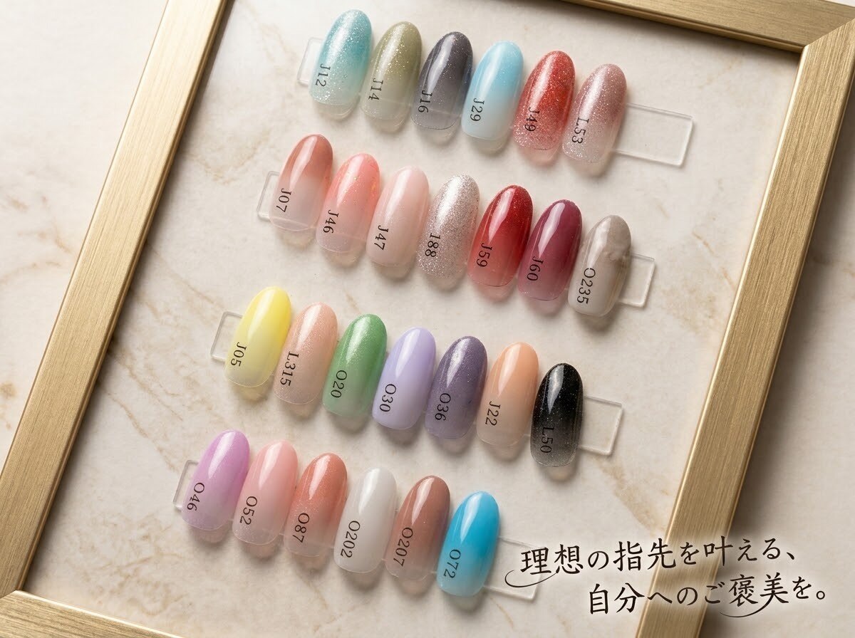 【ハンド】 大人女性に人気　カラーグラデーション￥4880→￥4180