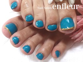 単色塗り☆うるつやフットジェル