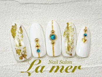 ラメール(La mer)/★ハンド定額ネイル★ ￥7700