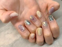 エンジェリック カラーズ(Angelic colors)/春色　ニュアンスネイル