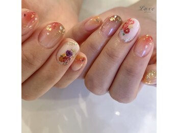 和装ブライダルネイル Pg ネイルサロンリュクス Nailsalon Luxe のフォトギャラリー ホットペッパービューティー