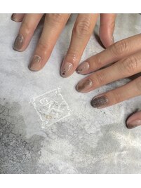 ニュアンスネイル♪