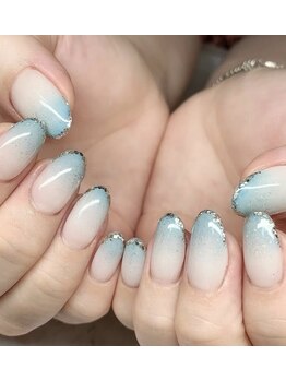 サロンド ハイラント(salon de heiland)の写真/シンプルかつ上品なデザインで映える指先★持ち込みOKのシンプルデザインコースは大人女性にもオススメ◎