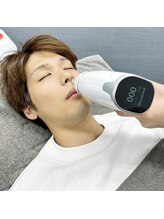 ナチュールムーン(Nature moon.)/男性　鼻毛脱毛　施術風景