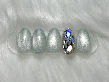 ラズワルド(Lazward)/ストーン埋め尽くしネイル