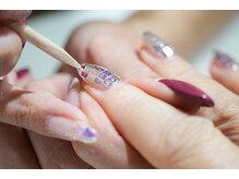 フォトギャラリーになくても、持ち込みネイルでお受け付けします