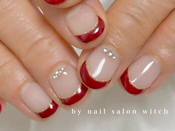 ウィッチ(witch)の写真/元OLのネイリストが担当！シンプルでも色味を変えて季節感を楽しめる♪グラデーションやフレンチが人気◎