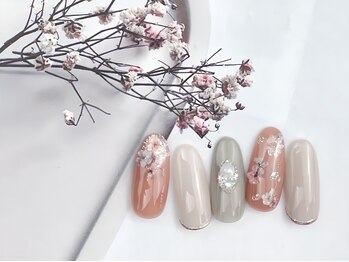 シャルム(Charm)の写真/シンプル～最旬トレンドネイルまで幅広く対応可能◎全ての定額コースでトレンドを抑えたデザインをご用意♪